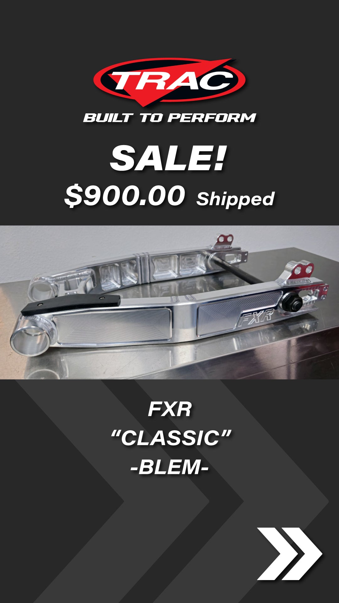 FXR "Classic" Swingarms Sale Arm