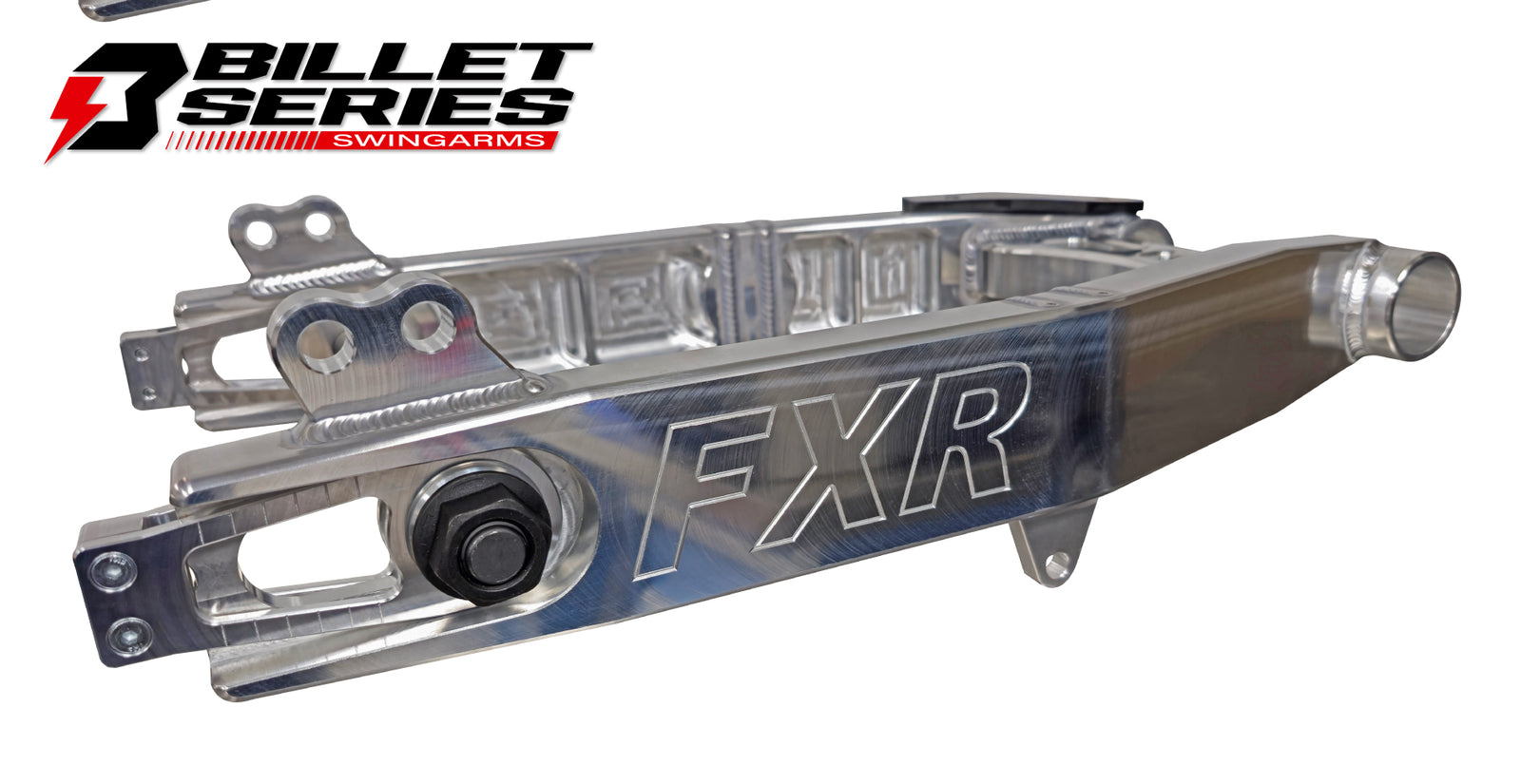 Billet Series FXR "Monogram" Swingarms